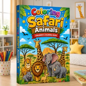 Coloring Safari Animals